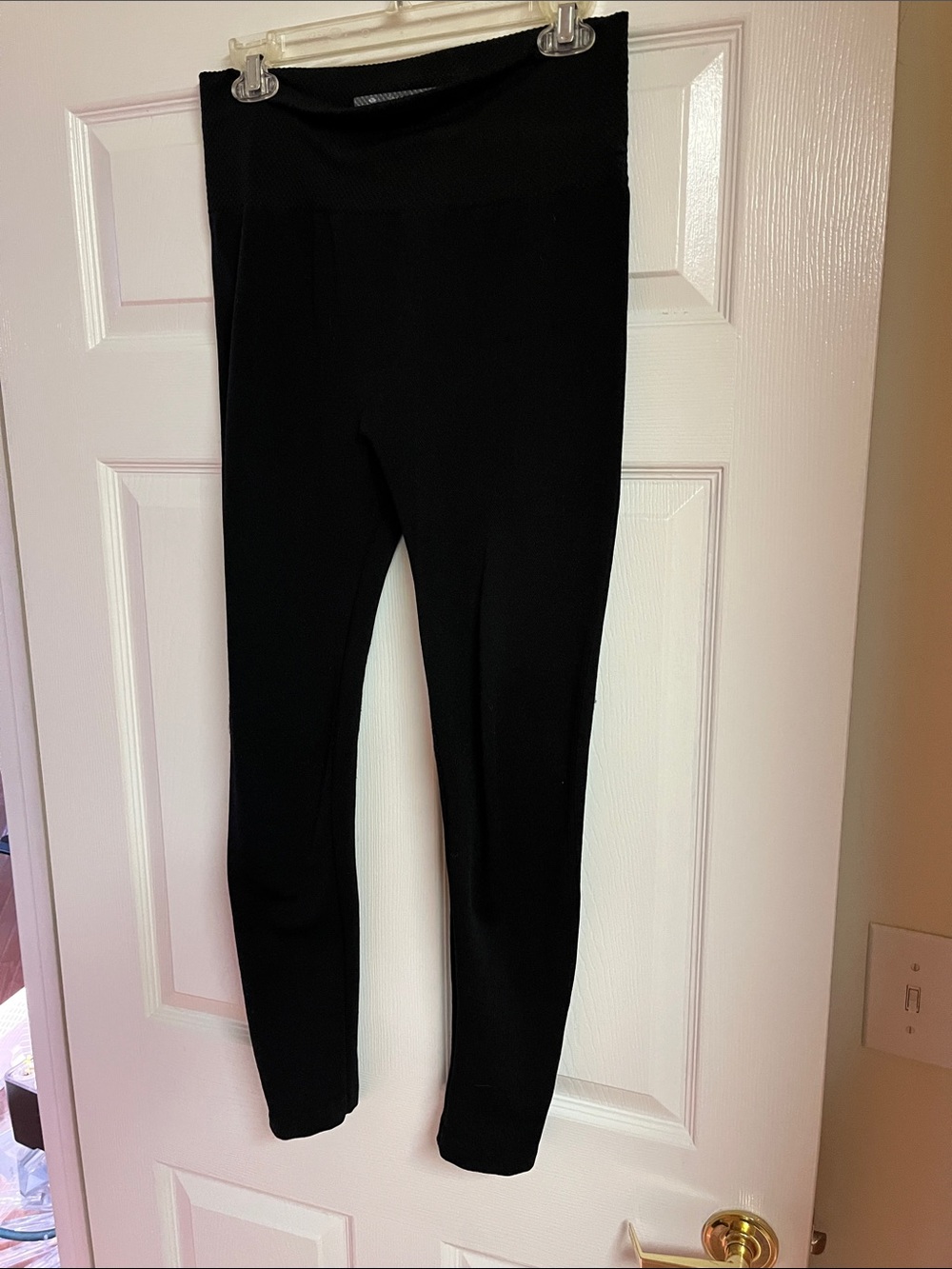 one 5 one Black High-Waist Leggings